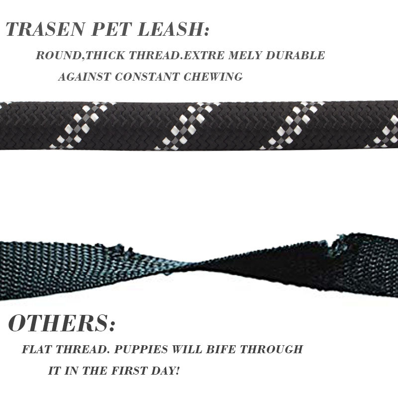 Foto 4 pulgar | Correa Para Perros Sanlin Beans De Nailon Reflectante De 1,5 M Para Perros Grandes - Venta Internacional.