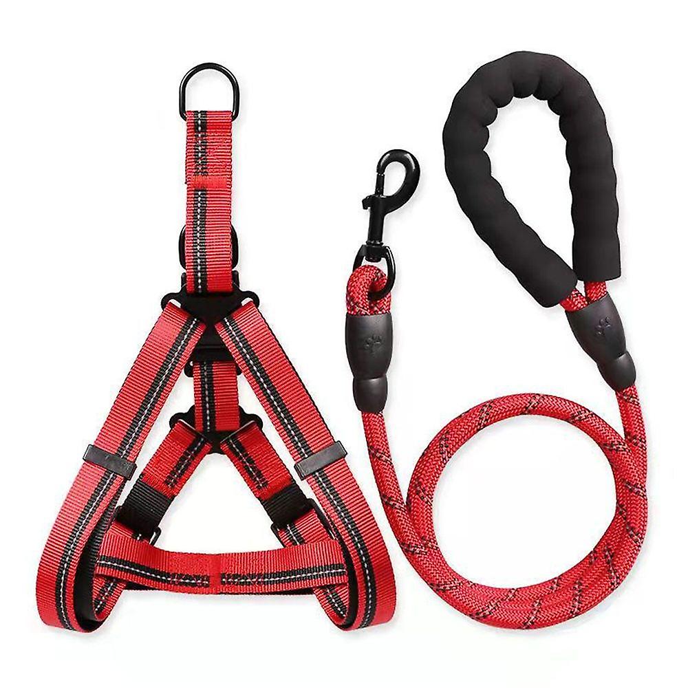 Foto 4 pulgar | Arnés Para Perros Huoguo, Cuerda De Nailon De Entrenamiento Pesado De 1,5 M De Largo - Venta Internacional.
