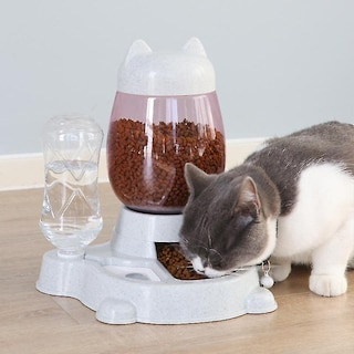 Foto 2 | Dispensador De Comida Automático Huoguo Para Mascotas, Perros Y Gatos Con Robot De Agua - Venta Internacional.