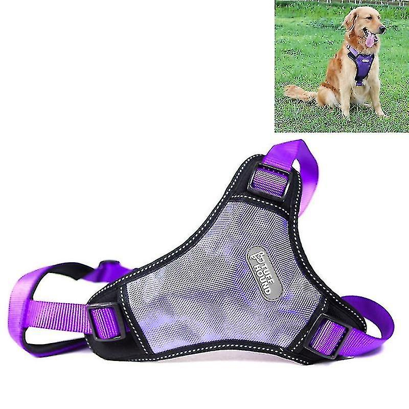 Foto 2 pulgar | Arnés Para Perros, Correa, Collar Y Cinturón Tuffhound 1639, Talla M, Morado - Venta Internacional.