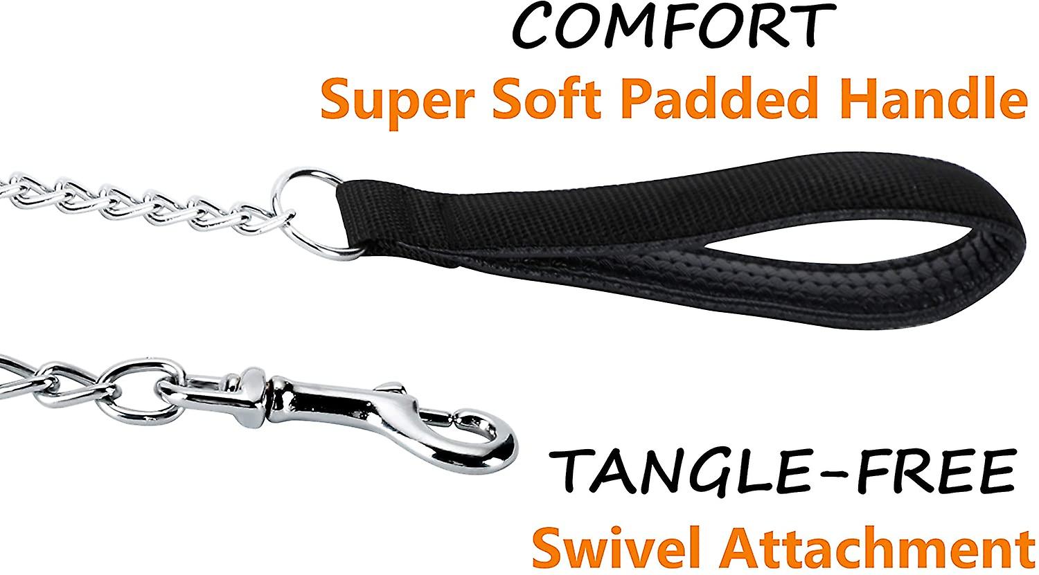 Correa Para Perros Huoguo, De Metal, Resistente A La Masticación, Para Perros Grandes - Venta Internacional.