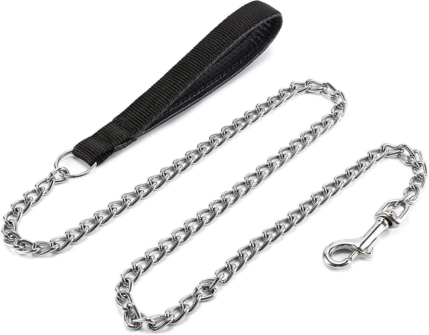 Foto 5 pulgar | Correa Para Perros Huoguo, De Metal, Resistente A La Masticación, Para Perros Grandes - Venta Internacional.