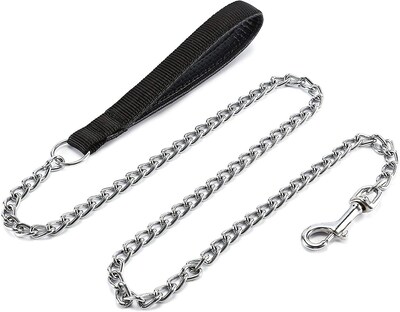 Foto 4 | Correa Para Perros Huoguo, De Metal, Resistente A La Masticación, Para Perros Grandes - Venta Internacional.