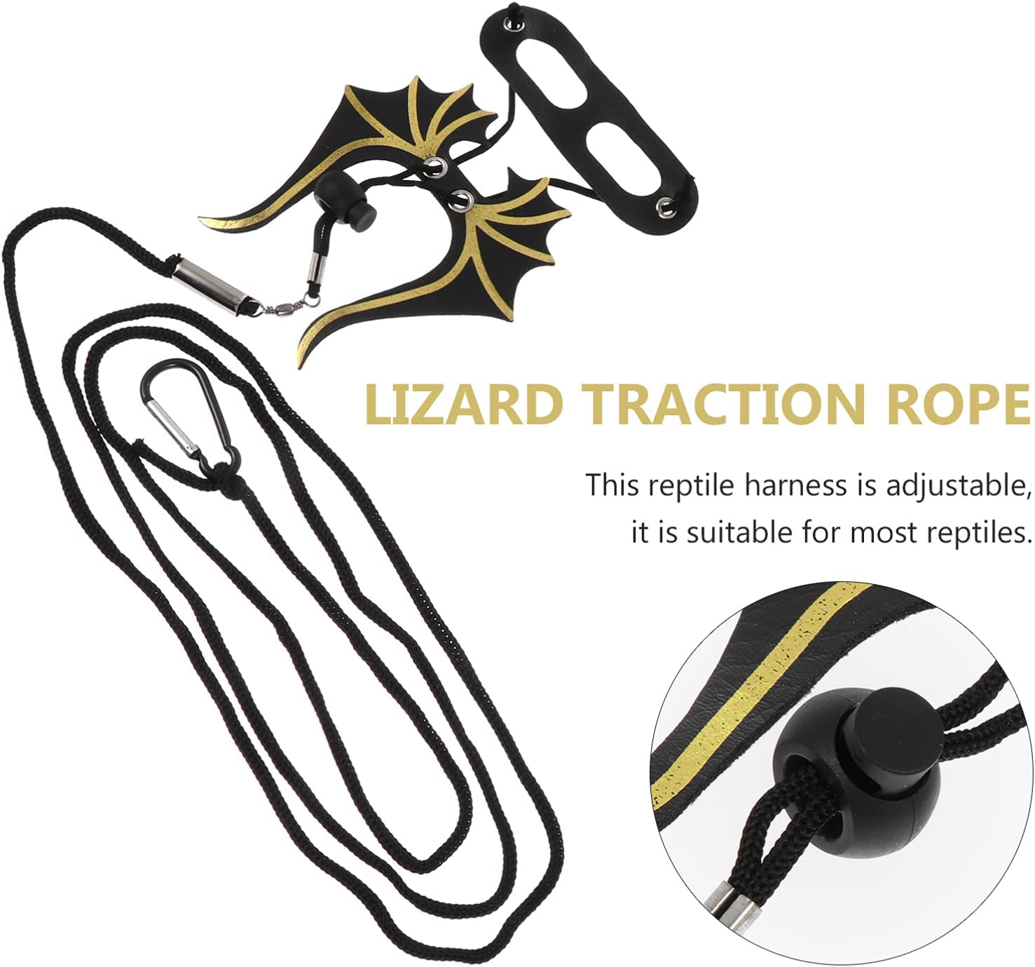 Foto 4 pulgar | Juego De Correas Ajustables Para Lagartos Y Dragones Barbudos - Venta Internacional.