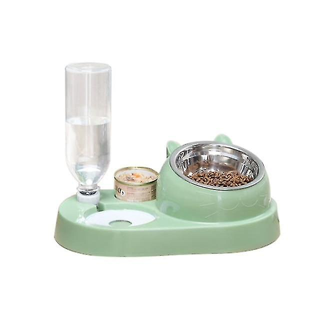 Dispensador De Comida Huoguo Dispensador Automático De Agua Con Cuenco Para Gatos - Venta Internacional.