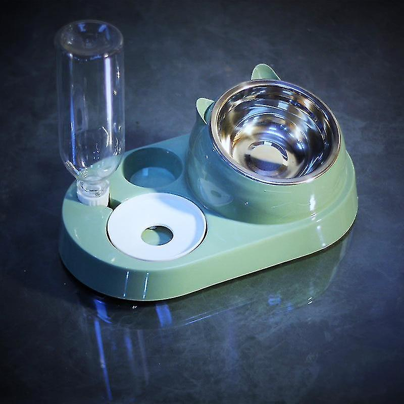 Foto 4 pulgar | Dispensador De Comida Huoguo Dispensador Automático De Agua Con Cuenco Para Gatos - Venta Internacional.