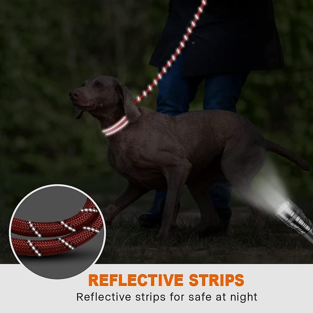 Foto 3 pulgar | Cuerda De Correa Para Perros Huoguo Reflectante De 1,5 M Con Asa Acolchada Suave - Venta Internacional.