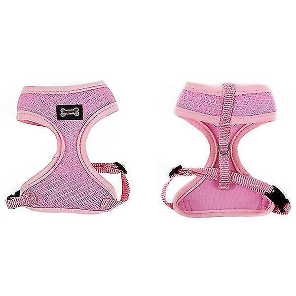 Juego De Arneses Para Mascotas Sanlin Beans De Malla Rosa Para Gato Con Correa - Venta Internacional.