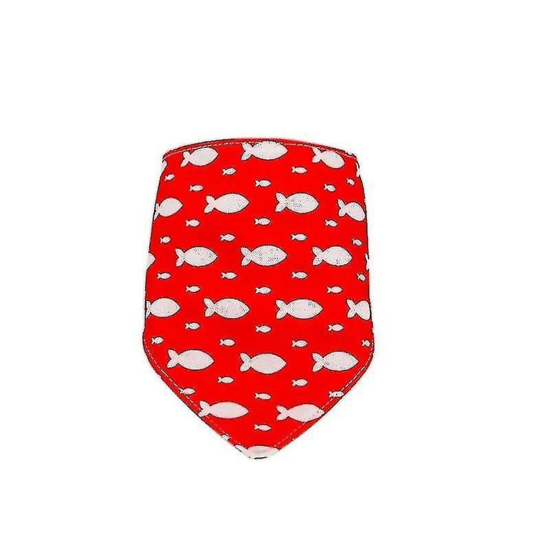 Foto 2 pulgar | Pañuelo Para Mascotas Con Forma De Jaula Para Pájaros Huoguo, Con Fondo Rojo, Tamaño Xl - Venta Internacional.
