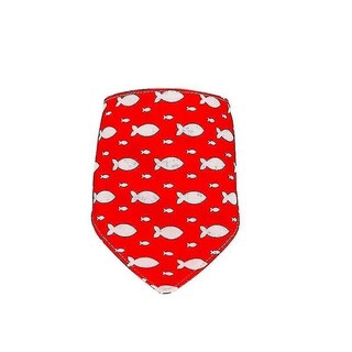 Foto 1 | Pañuelo Para Mascotas Con Forma De Jaula Para Pájaros Huoguo, Con Fondo Rojo, Tamaño Xl - Venta Internacional.