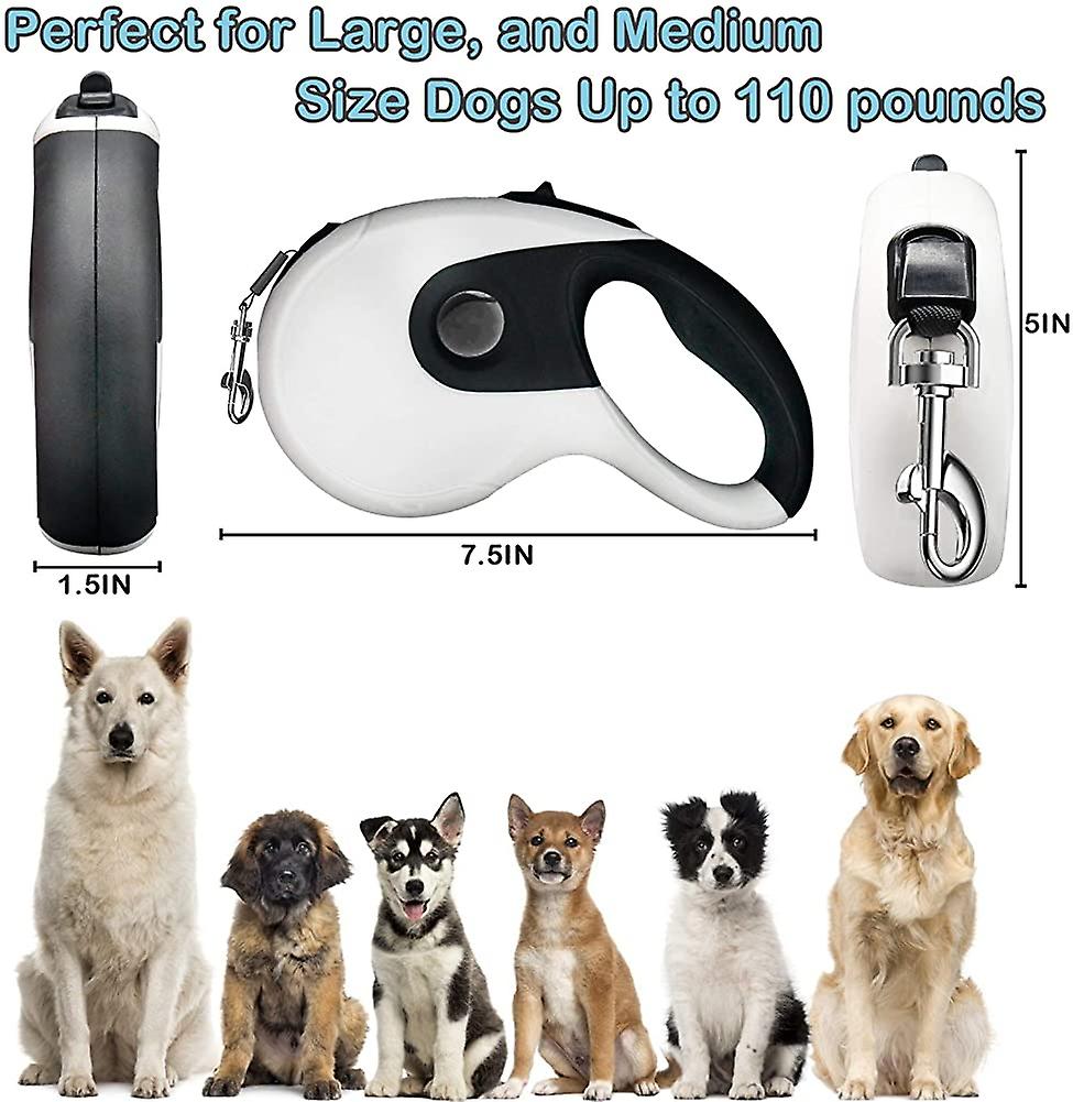 Foto 2 | Correa Retráctil Para Perros Huoguo De 16 Pies/5 M Para Perros De Hasta 50 Kg - Venta Internacional.