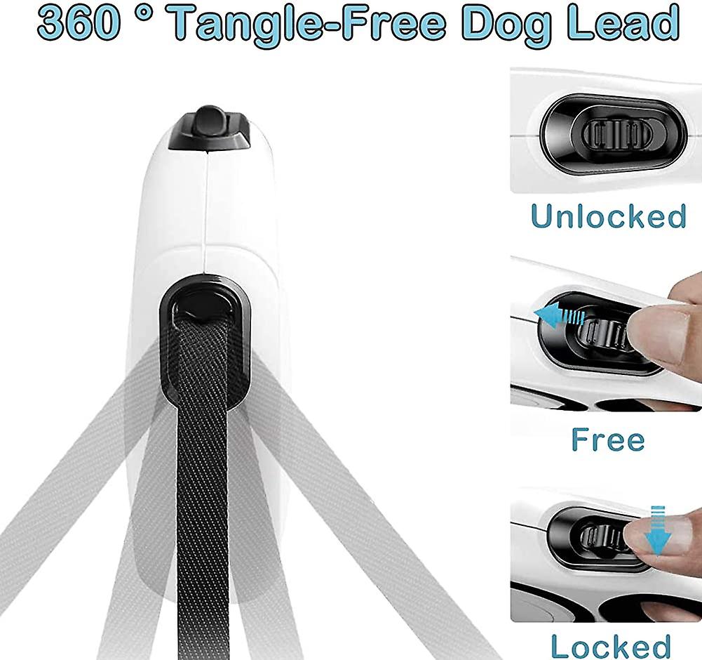 Foto 3 | Correa Retráctil Para Perros Huoguo De 16 Pies/5 M Para Perros De Hasta 50 Kg - Venta Internacional.