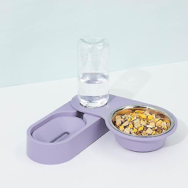 Foto 2 pulgar | Dispensador Automático De Agua Para Gatos, Fuente Para Beber, Color Morado - Venta Internacional.