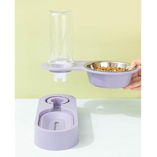 Foto 4 | Dispensador Automático De Agua Para Gatos, Fuente Para Beber, Color Morado - Venta Internacional.