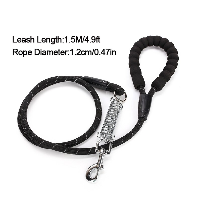 Correa Para Perro Sanlin Beans De Nailon Reflectante De Entrenamiento, 150 Cm - Venta Internacional.
