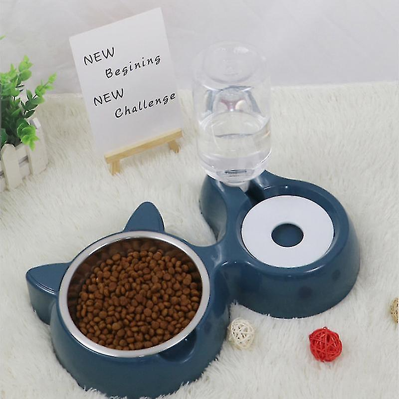 Foto 4 pulgar | Dispensador De Comida, Cuenco Para Gatos, Dispensador De Agua Automático Antideslizante - Venta Internacional.