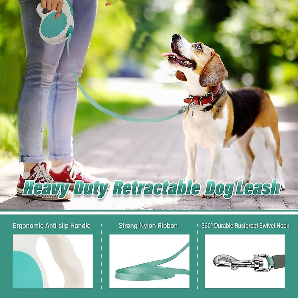 Foto 4 pulgar | Correa Retráctil Para Perros Huoguo Heavy Duty De 3 M Para Perros De Hasta 15 - Venta Internacional.