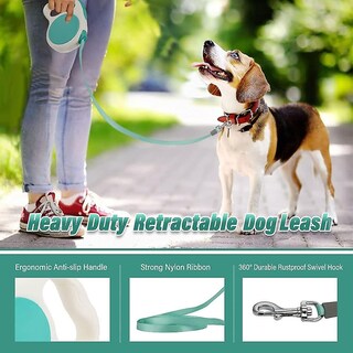 Foto 3 | Correa Retráctil Para Perros Huoguo Heavy Duty De 3 M Para Perros De Hasta 15 - Venta Internacional.