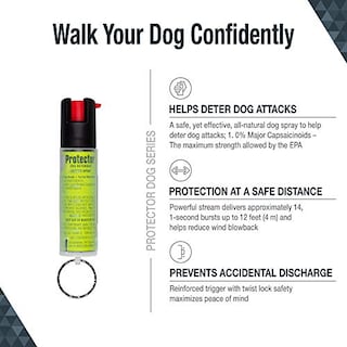 Foto 2 | Spray Protector Para Perros Sabre Red, 14 Ráfagas, Alcance 4 M, Con Llavero - Venta Internacional.