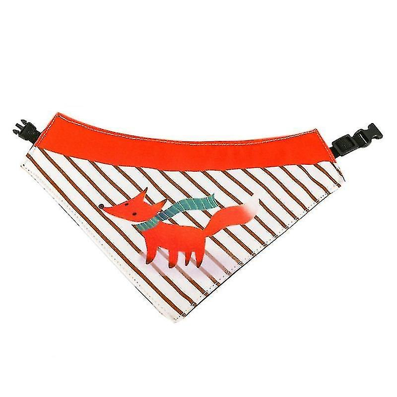 Foto 2 pulgar | Pañuelo Para Mascotas Con Forma De Jaula Para Pájaros Huoguo, Tamaño Xl, Con Forma De Zorrito Rojo - Venta Internaci