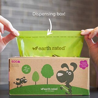 Foto 5 | Bolsas Para Excrementos De Perro, Resistentes A La Tierra, Gruesas, Para Llevar, 600 Bolsas - Venta Internacional.