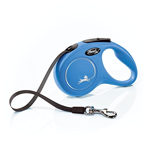 Foto 1 | Correa Retráctil Para Perros Flexi New Classic Tape, 5 M, Pequeña, Azul - Venta Internacional.