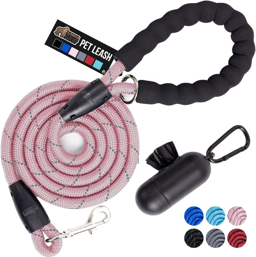 Correa Para Perro Gorilla Grip, Resistente, Con Mango Suave, Reflectante - Venta Internacional.