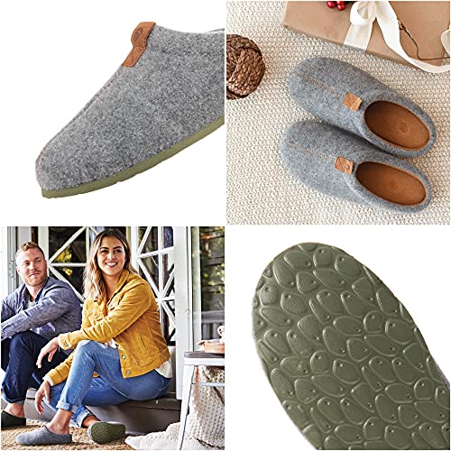 Foto 4 pulgar | Pantuflas Parker Hoodback Recicladas Con Infusión De Algas Bellotas Para Mujer - Venta Internacional.