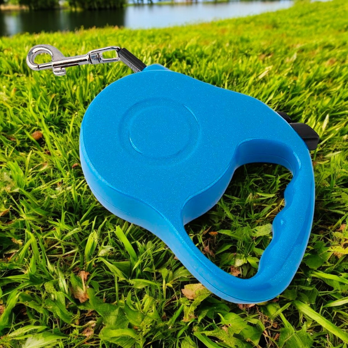 Foto 4 pulgar | Ilios Innova Correa Retráctil Azul para Perro
