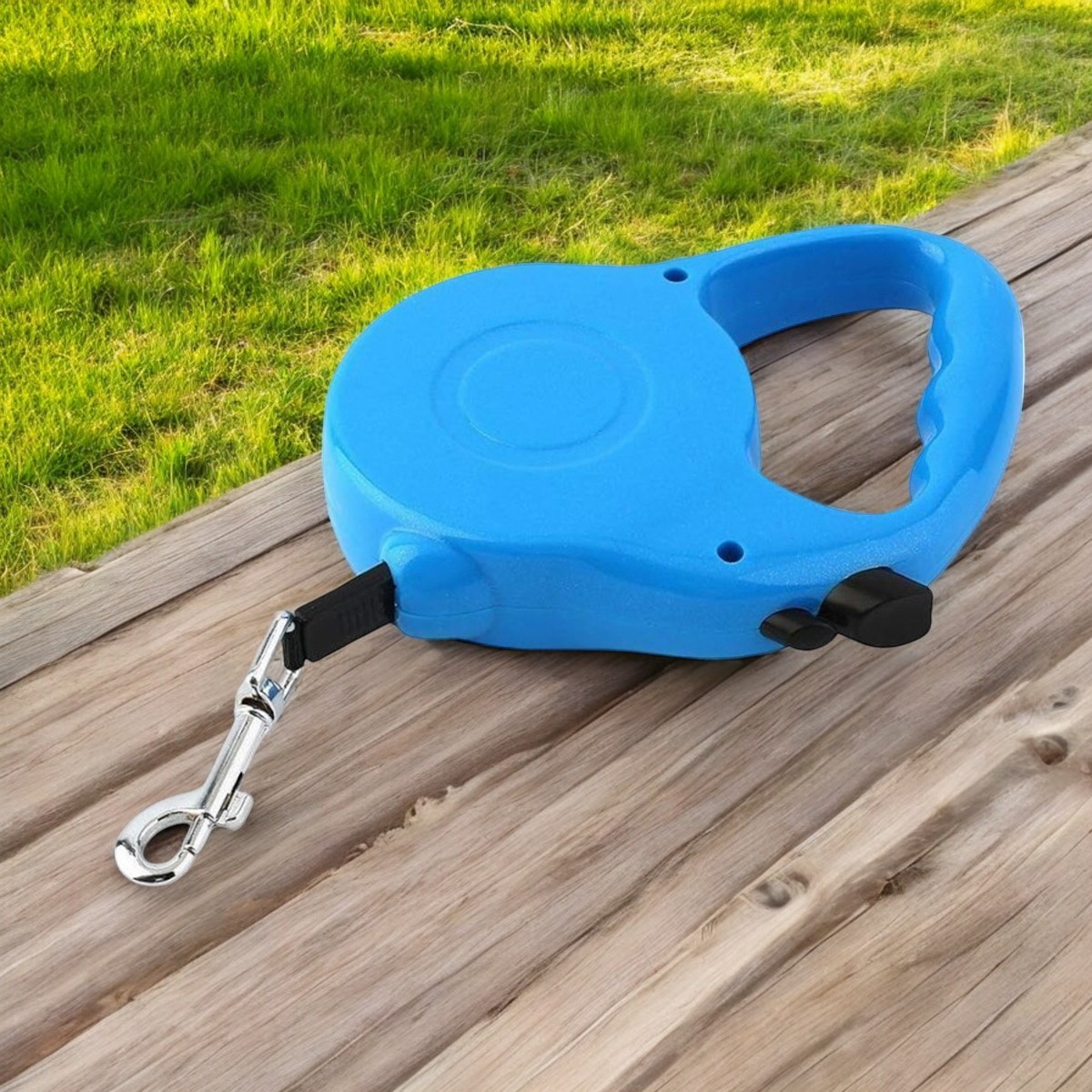 Foto 5 pulgar | Ilios Innova Correa Retráctil Azul para Perro