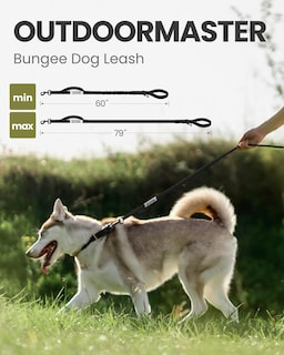 Foto 3 | Correa Elástica Para Perros Outdoormaster, De Alta Resistencia, Absorción De Impactos - Venta Internacional.