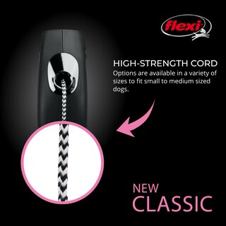 Foto 3 | Correa Retráctil Para Perros Flexi New Classic Cord Para Perros Pequeños - Venta Internacional.