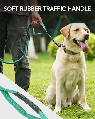 Foto 5 pulgar | Correa Táctica Para Perros Joytale, Resistente, Absorbe Los Golpes, Color Verde Azulado - Venta Internacional.