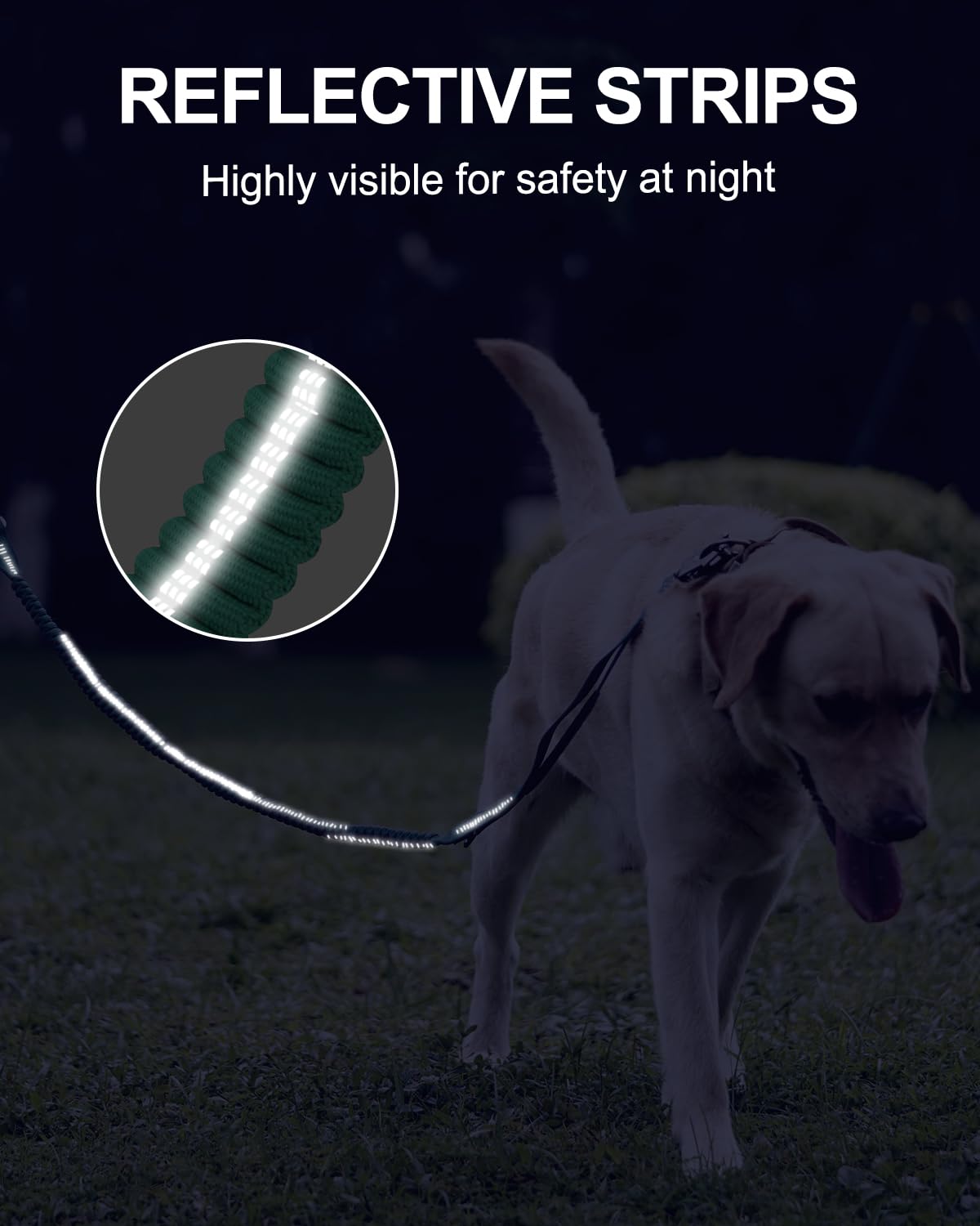Foto 7 pulgar | Correa Táctica Para Perros Joytale, Resistente, Absorbe Los Golpes, Color Verde Azulado - Venta Internacional.