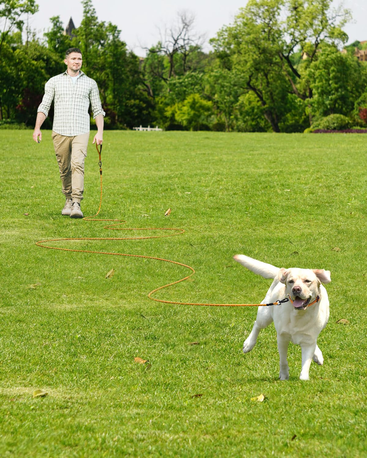 Foto 2 | Correa Larga Para Perros Training Leash Joytale, 30 Pies, Color Naranja - Venta Internacional.