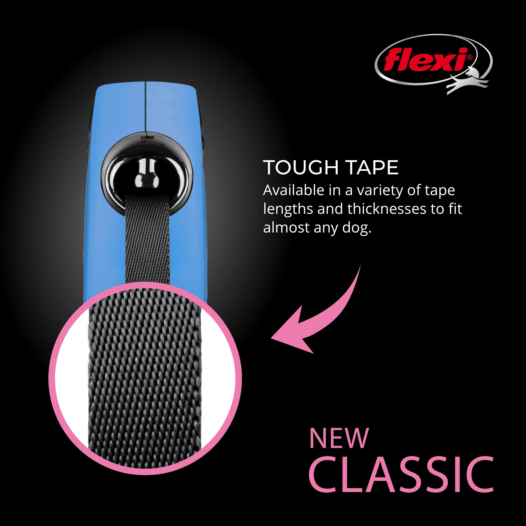 Foto 4 pulgar | Correa Retráctil Para Perros Flexi New Classic Tape Para Perros Grandes - Venta Internacional.