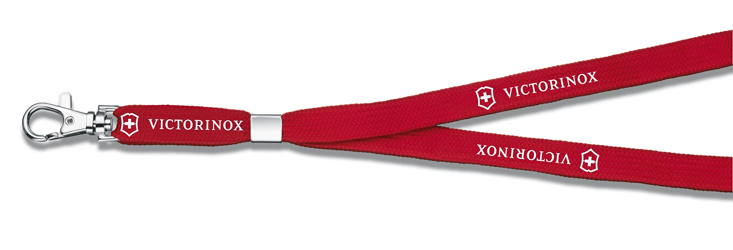 Correa Para El Cuello Victorinox Con Mosquetón 50 Cm Roja - Venta Internacional.