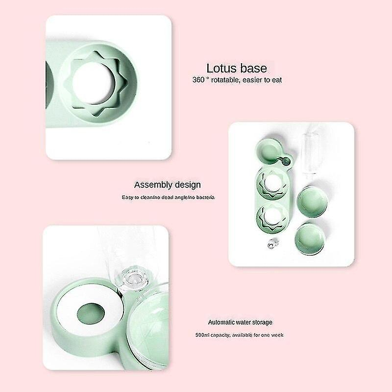 Foto 5 pulgar | Dispensadores De Alimentos, Comedero Automático Para Mascotas Con Agua - Venta Internacional.