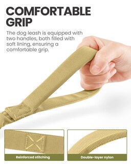 Foto 3 | Correa Elástica Para Perros Outdoormaster, De Alta Resistencia, Absorción De Impactos - Venta Internacional.
