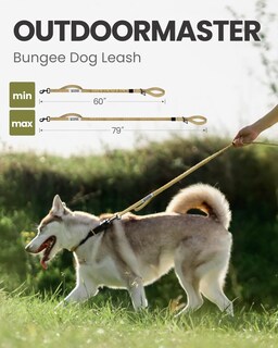Foto 5 | Correa Elástica Para Perros Outdoormaster, De Alta Resistencia, Absorción De Impactos - Venta Internacional.