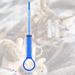 Foto 1 | Dispensador De Píldoras Para Perros Pet Pill Shooter, Jeringa Para Alimentación De Gatos - Venta Internacional.