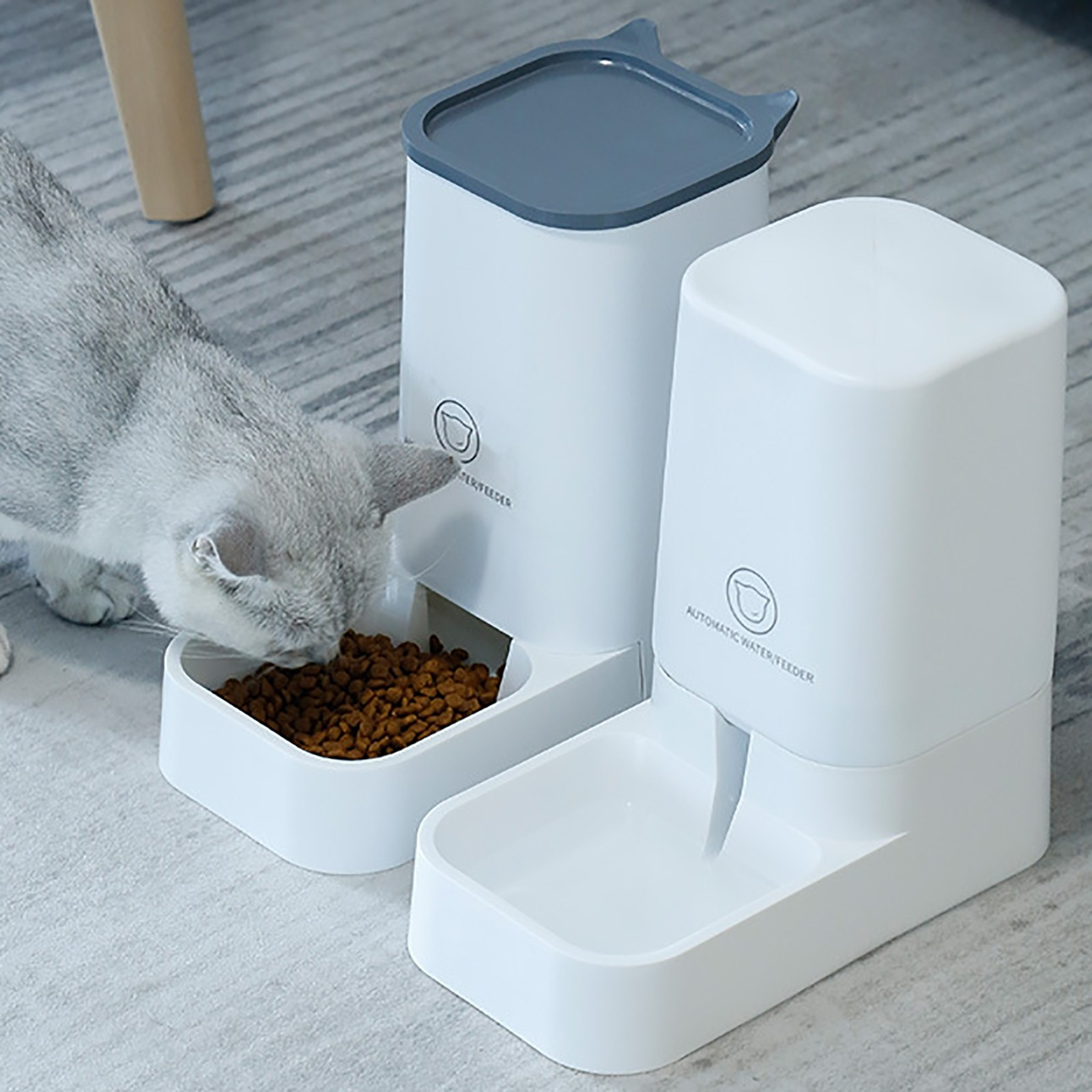 Foto 3 pulgar | Alimentador Automático Y Dispensador De Agua Para Perros Y Gatos - Venta Internacional.