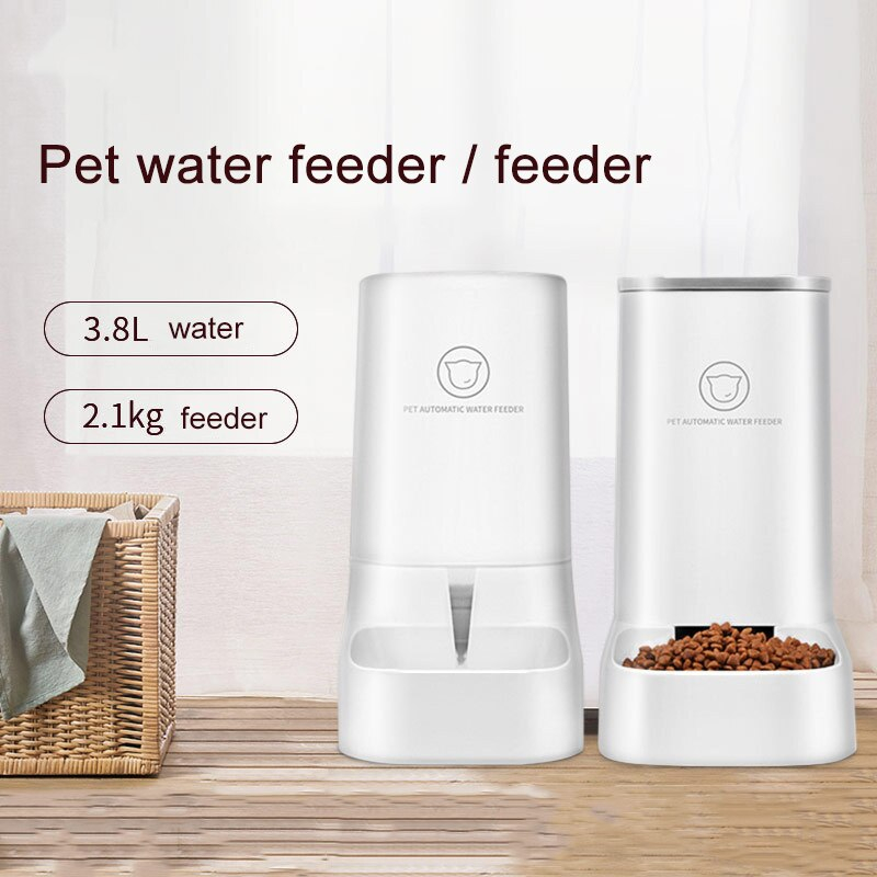 Foto 4 pulgar | Alimentador Automático Y Dispensador De Agua Para Perros Y Gatos - Venta Internacional.