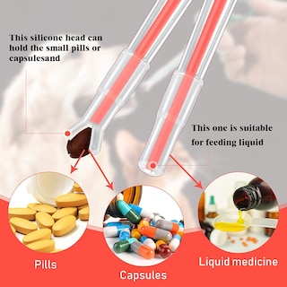 Foto 2 | Dispensador De Píldoras Para Perros Pet Pill Shooter, Jeringa Para Alimentación De Gatos - Venta Internacional.