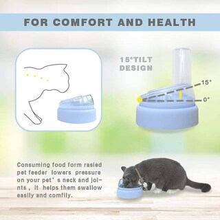 Foto 2 | Dispensadores De Comida Para Gatos, Comederos Automáticos Para Mascotas, 500 Ml - Venta Internacional.