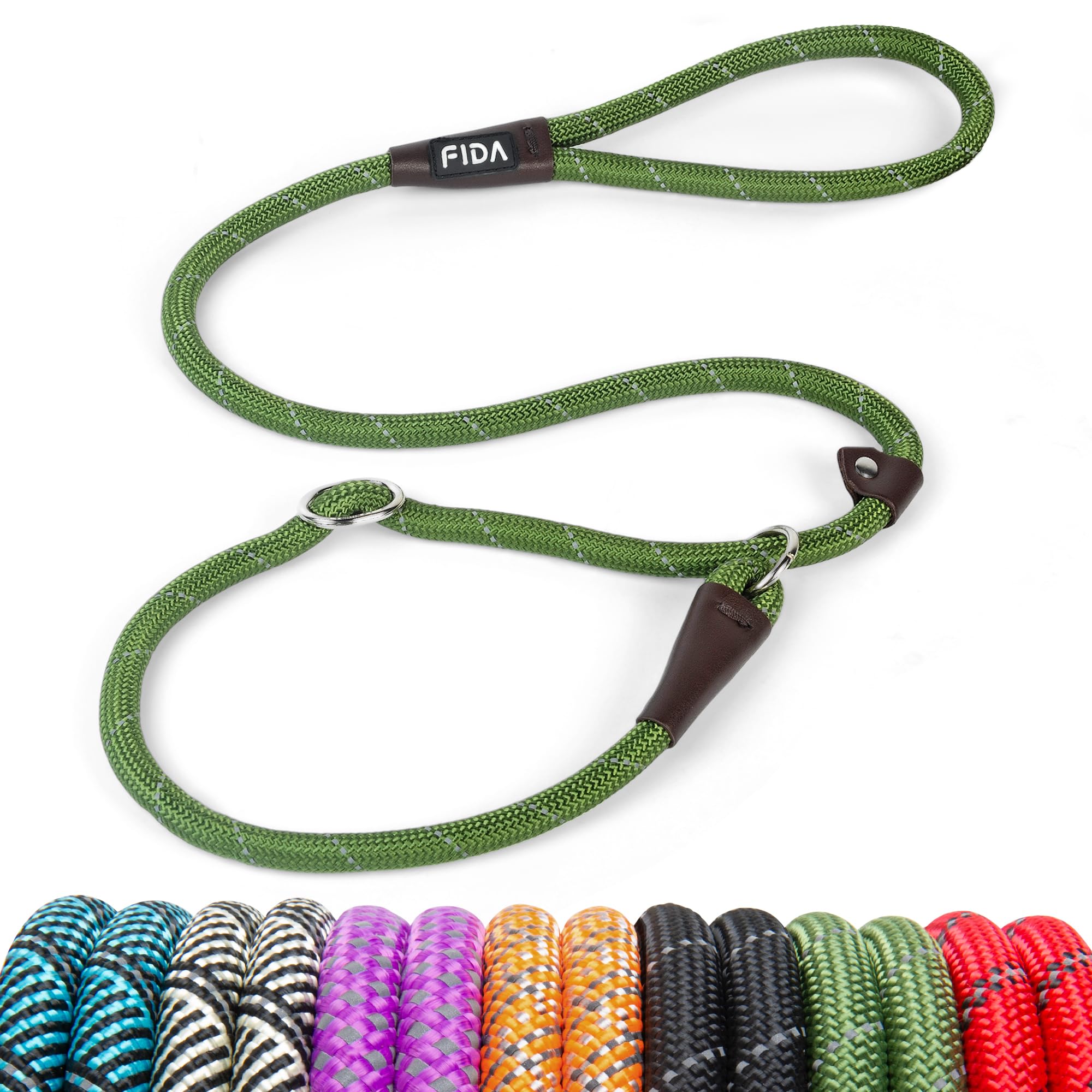 Foto 2 pulgar | Cordones Antideslizantes Para Perros Fida, Resistentes, Cómodos, De 4 Pies - Venta Internacional.
