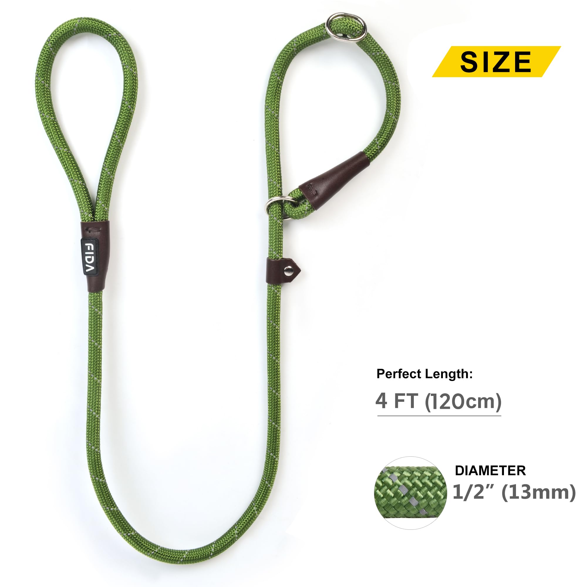 Foto 6 pulgar | Cordones Antideslizantes Para Perros Fida, Resistentes, Cómodos, De 4 Pies - Venta Internacional.