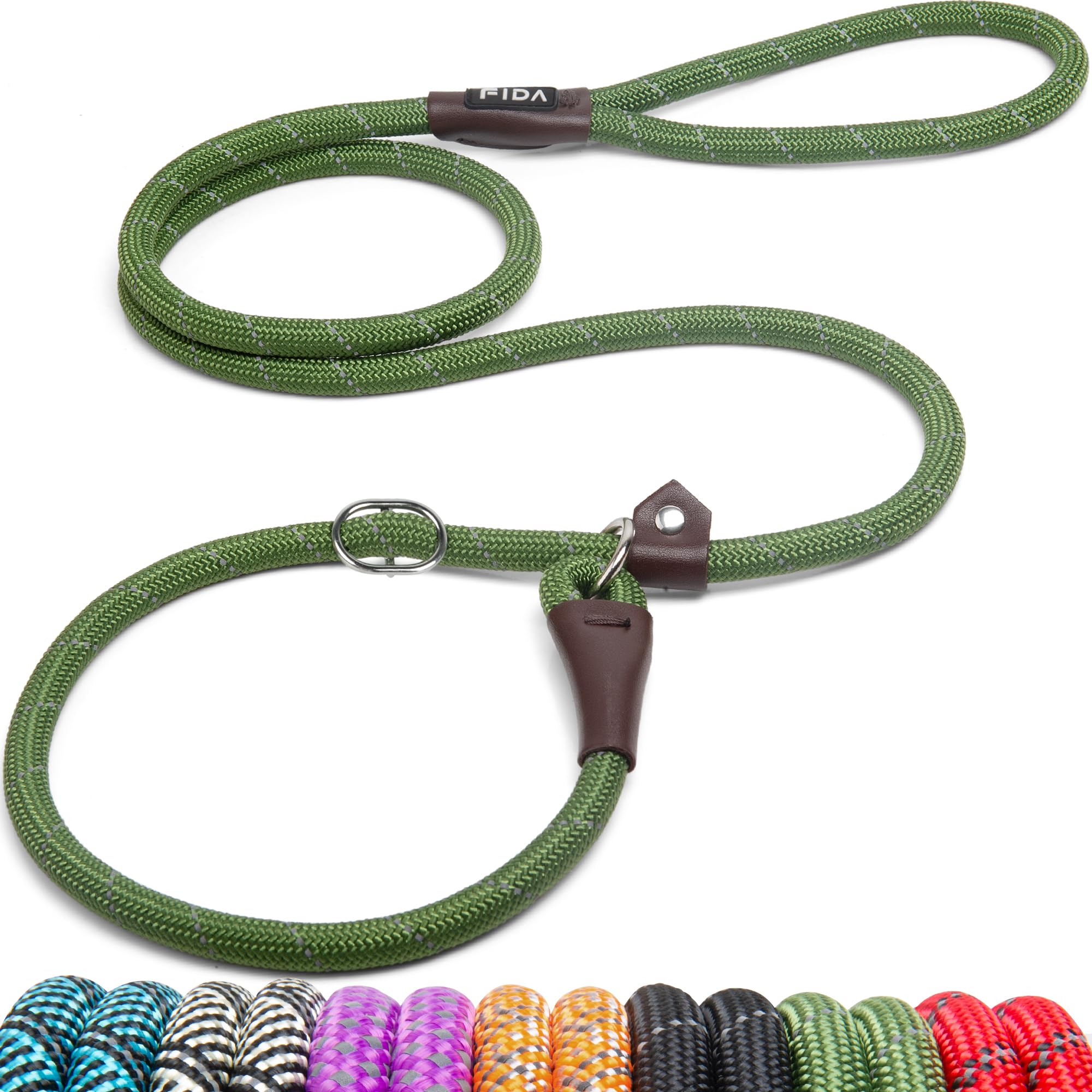 Foto 2 pulgar | Slip Lead Fida, Nailon Duradero De 1,8 M X 1,3 Cm, Para Perros Grandes Y Medianos - Venta Internacional.
