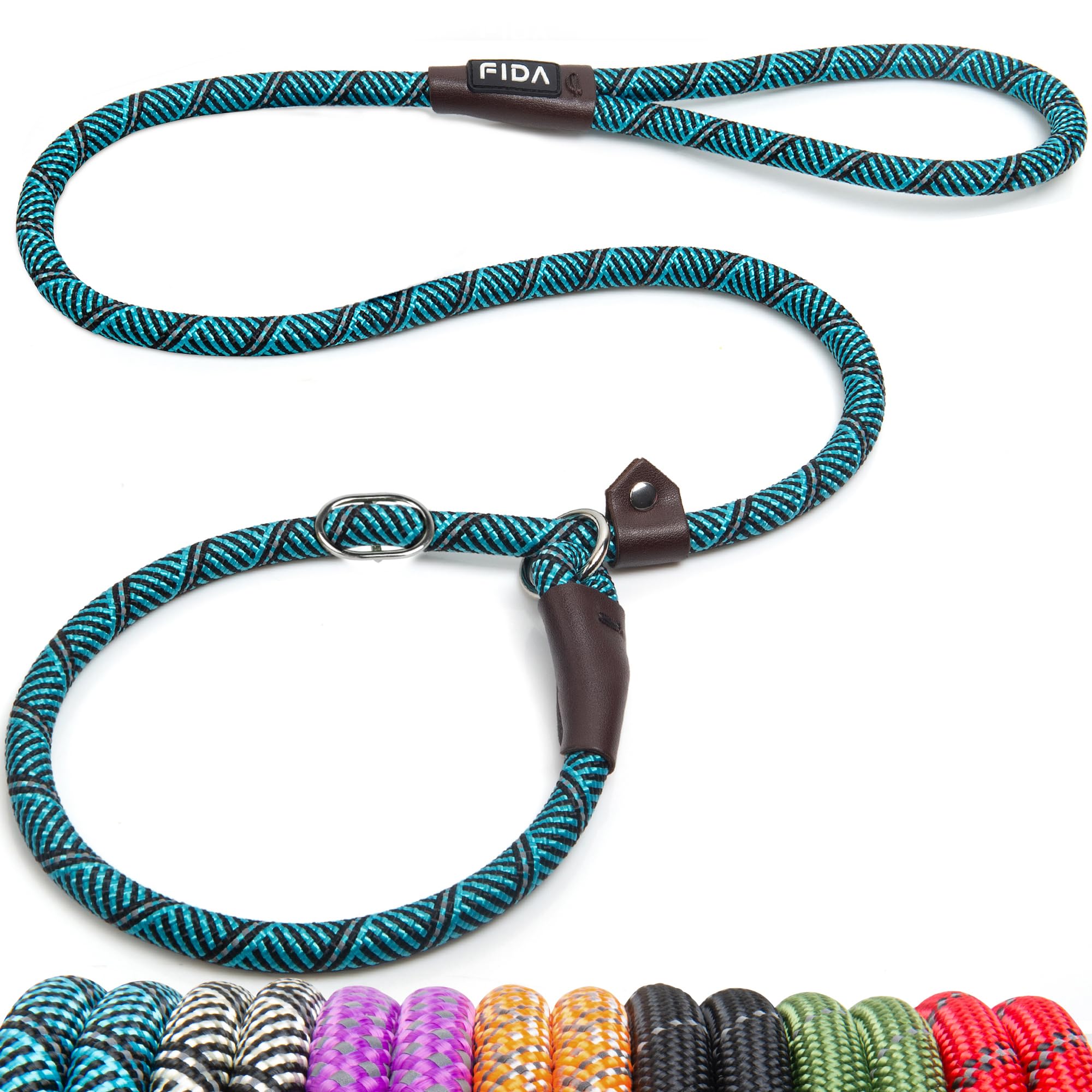 Foto 2 pulgar | Cordones Antideslizantes Para Perros Fida, Resistentes, Cómodos, 4 Pies, Azules - Venta Internacional.