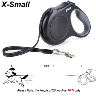 Foto 3 | Correa Retráctil Para Perros Fida X-small Breed De 10 Pies Para 8 Kg, Negra - Venta Internacional.